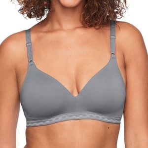 WARNER’s women’s gray CLOUD 9 wirefree super soft bra size 36B NWT